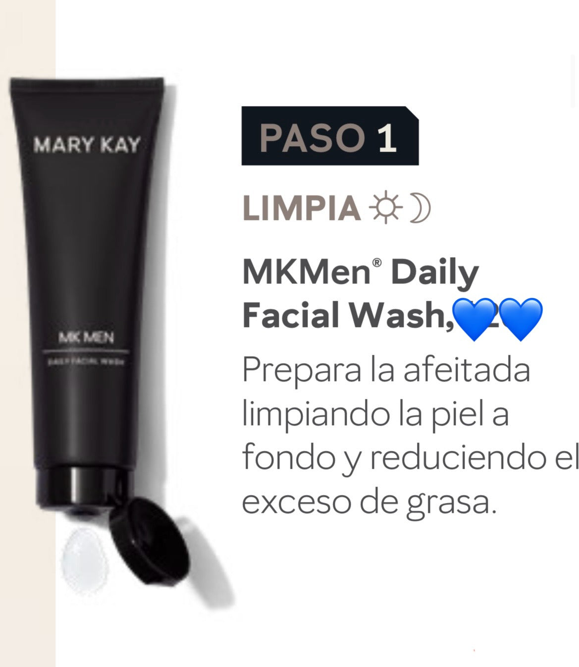 Mary Kay Mkmen set de cuidado de la piel.